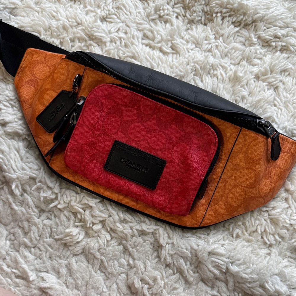 Coach Track Belt